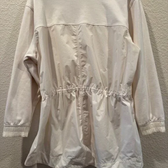 Athleta Cream Tunic 1X with cinch waist - Picture 4 of 5